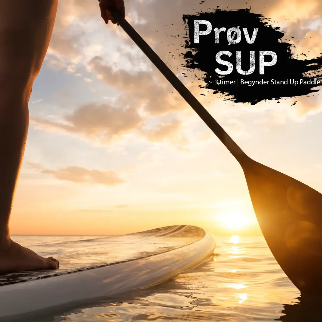 Prøv stand-up paddle (SUP) – Begynder
