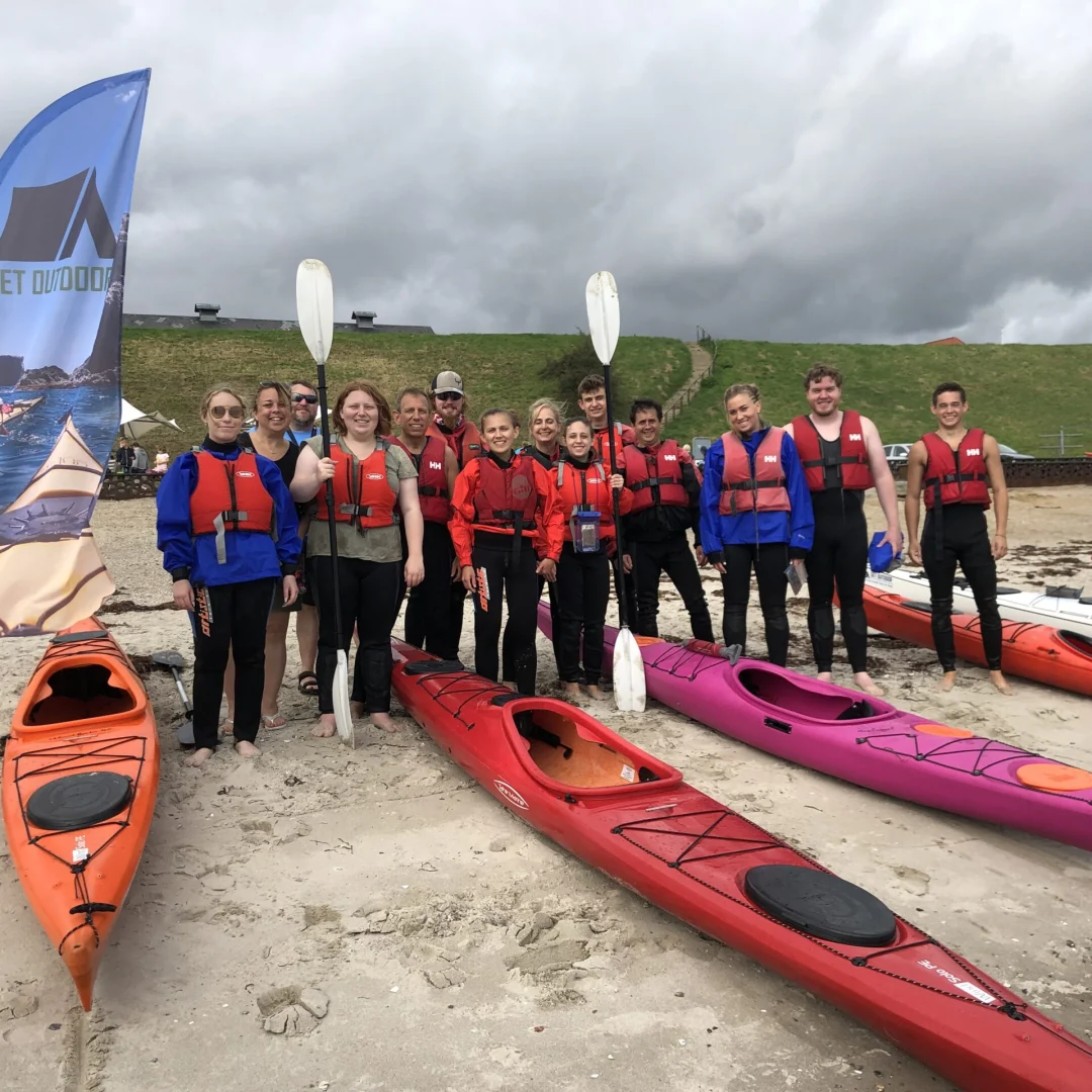 Havkajak øvelsessejlads